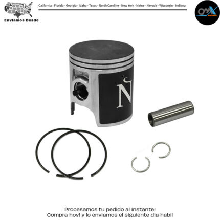 PISTON KIT NIKASIL CYL 48.45/+0.50 11:1  Kawasaki KX80 1988-2000