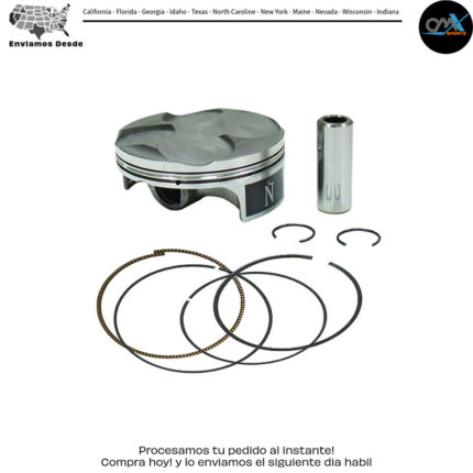 PISTON KIT FORGED NIKASIL CYL 77.96/STD 13.2:1  Honda CRF250R CRF250X 2004-2017