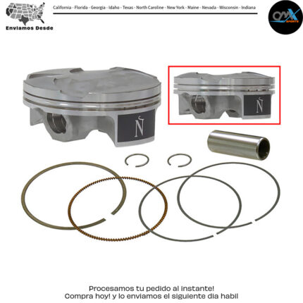 PISTON KIT FORGED NIKASIL CYL 76.76/STD 13.5:1  Honda CRF250R 2016-2017