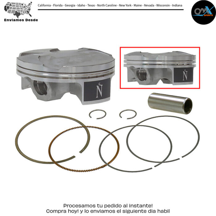 PISTON KIT FORGED NIKASIL CYL 76.77/+0.01 13.5:1  Honda CRF250R 2016-2017