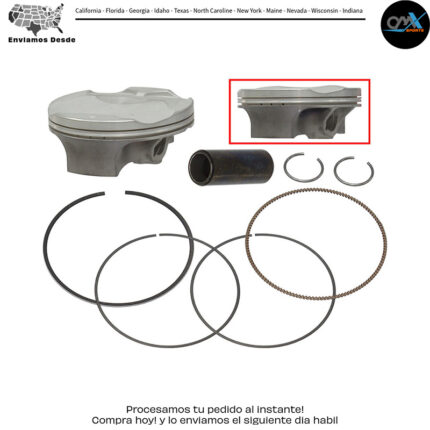 PISTON KIT FORGED 78.99/+0.02 13.9:1  Honda CRF250R CRF250RX 2018-2019