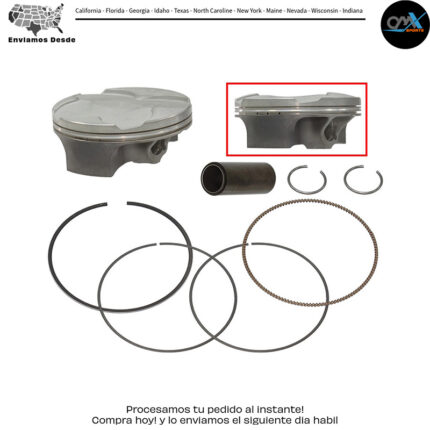 PISTON KIT FORGED 78.99/+0.02 13.9:1  Honda CRF250R CRF250RX 2020-2021