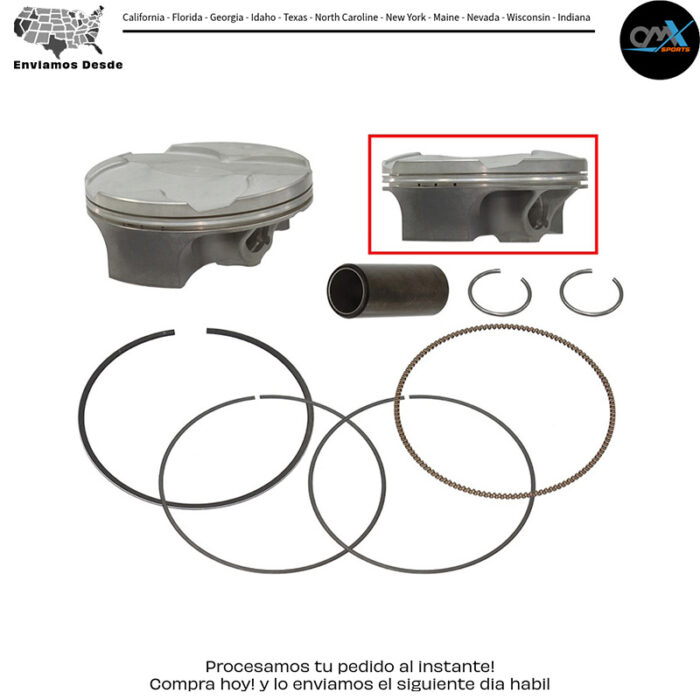 PISTON KIT FORGED 78.99/+0.02 13.9:1  Honda CRF250R CRF250RX 2020-2021