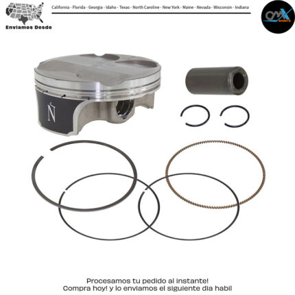 PISTON KIT FORGED 76.97/+0.01 13.8:1  Kawasaki KX250F 2017-2019