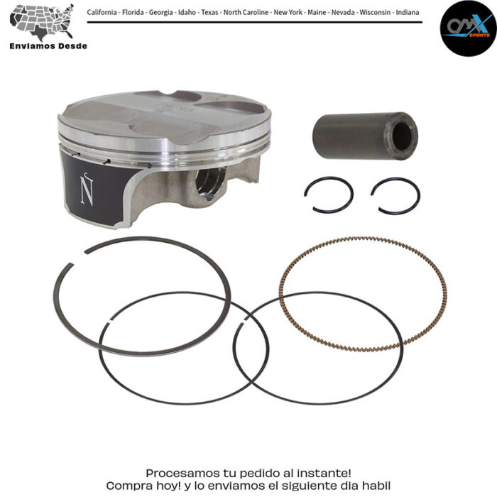 PISTON KIT FORGED 76.97/+0.01 13.8:1  Kawasaki KX250F 2017-2019