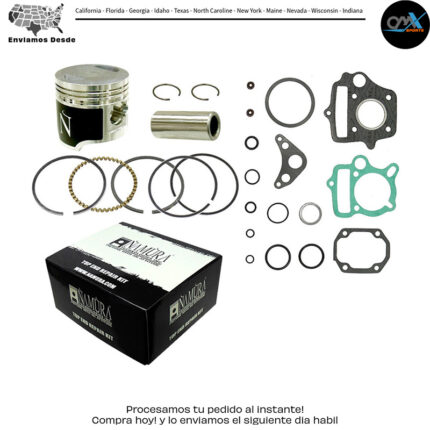 Top End & Piston FLAT TOP 39/STD 11:1 Honda CRF50F XR50R 2000-2016