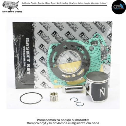 Top End & Piston NIKASIL CYL 47.44/+0.50  Honda CR80R 1986-1991