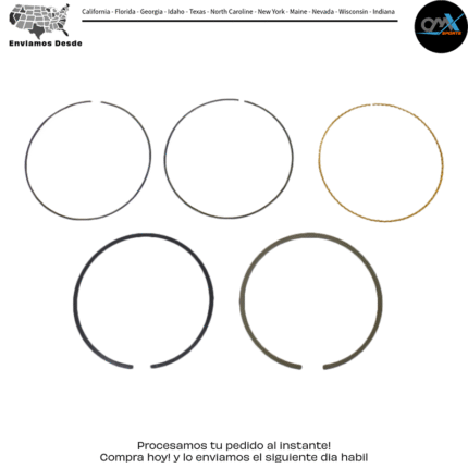 PISTON RINGS 67.0MM  FOR NAMURA PISTONS ONLY Honda CRF230F CRF230L CRF230M 2003-2019