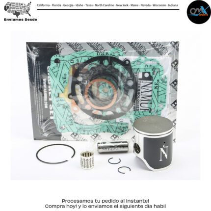 Top End & Piston NIKASIL CYL 53.95/+0.01  Kawasaki KX125 1998-2000