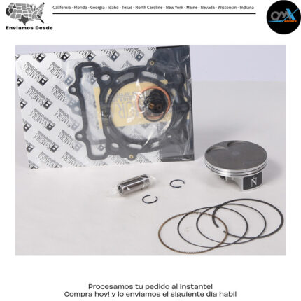 Top End & Piston HYPERDRYVE NIKASIL 76.97/+0.02 13.8:1  Kawasaki KX250F 2010-2014