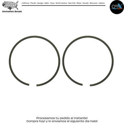 PISTON RINGS 66.35MM  FOR NAMURA PISTONS ONLY Kawasaki KX250 2005-2008