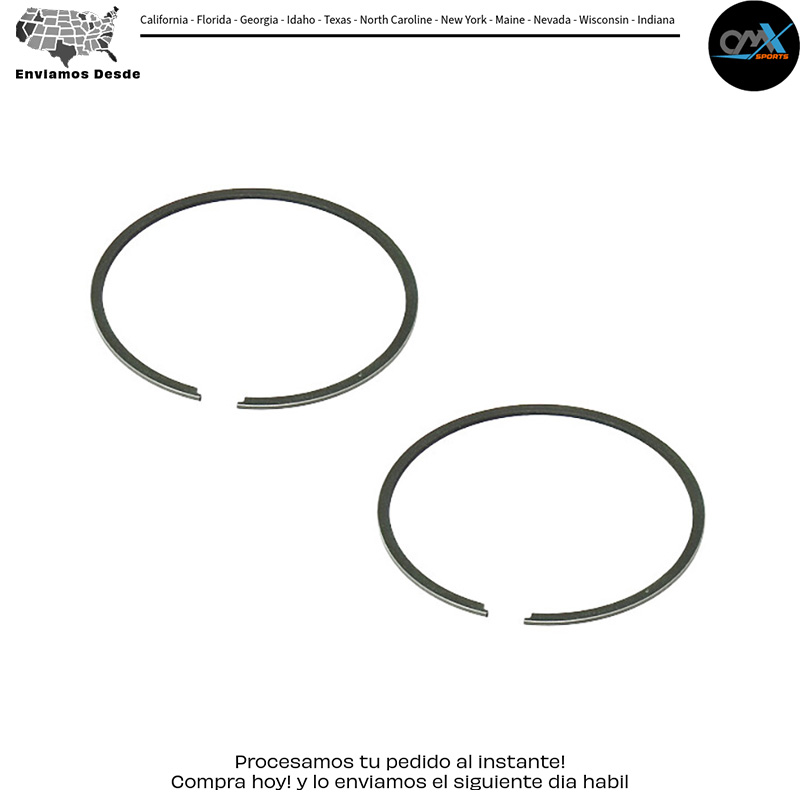 PISTON RINGS 48.45MM FOR NAMURA PISTONS ONLY Kawasaki KX85 KX80 1988-2013