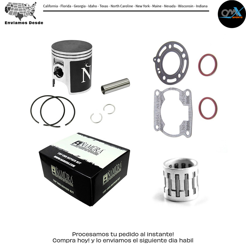 Top End & Piston NIKASIL CYL 47.95/STD Kawasaki KX80 1991-1997