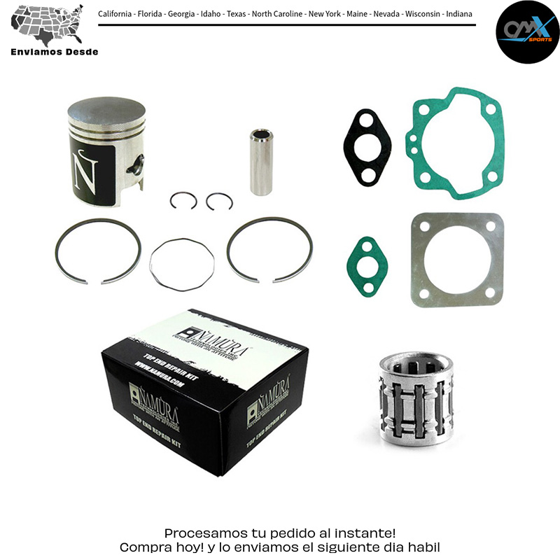 Top End & Piston 40.96/STD 11:1 /SUZ Kawasaki KDX 50 2003-2006