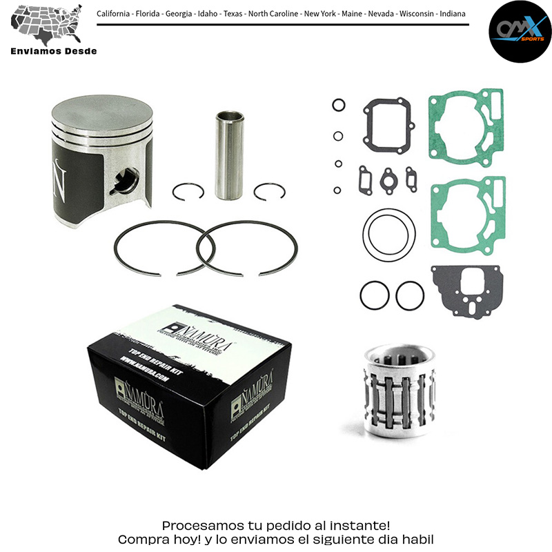 Top End & Piston NIKASIL DUAL RING 53.94/STD HUS/HUSQ/KTM Husqvarna KTM TC 125 TE 125 125 Exc 125 SX 2007-2016