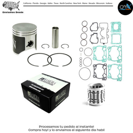 Top End & Piston NIKASIL DUAL RING 53.94/STD HUSQ/KTM Husqvarna KTM Gas-Gas TC 125 125 SX TX 125 MC 125 2016-2022