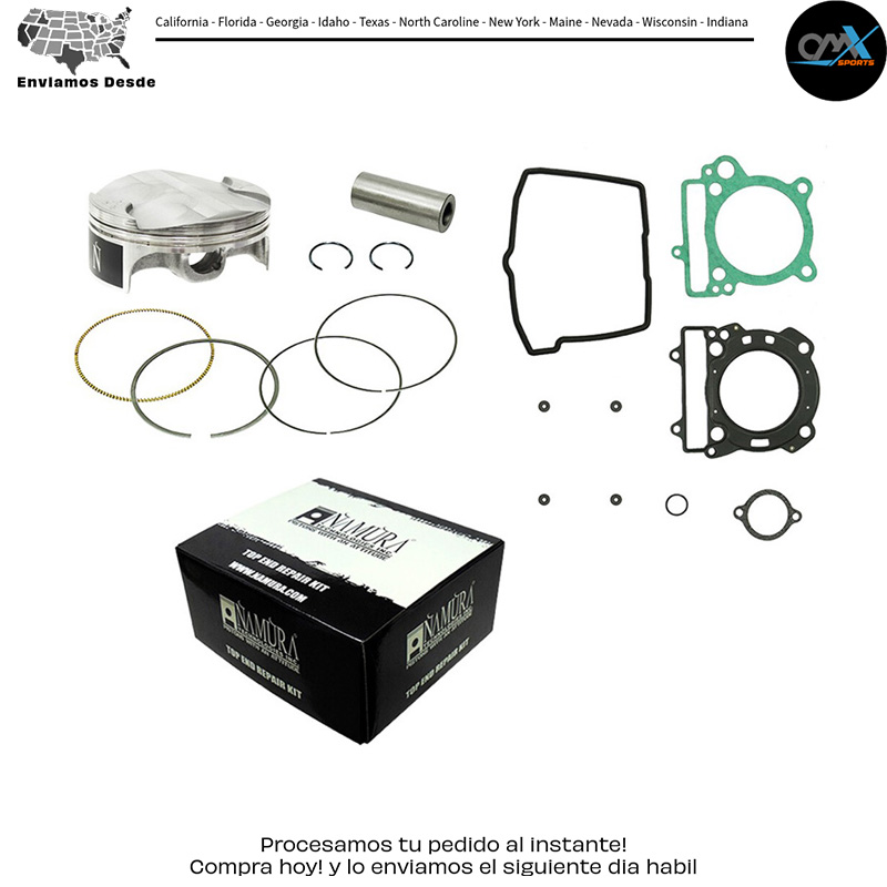 Top End & Piston HYPERDRYVE NIKASIL 75.96/STD 13.2:1 HUS/KTM KTM 250 SX-F 250 XCF-W 250 XC-F 2005-2013