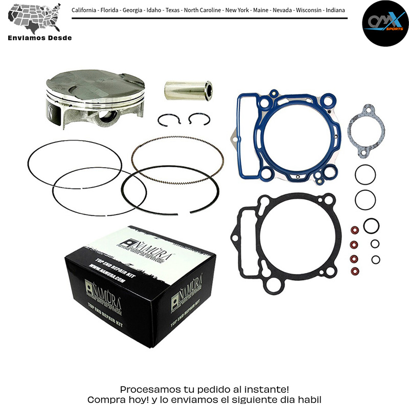 Top End & Piston 87.97/+0.01 HUSQ/KTM Husqvarna KTM FX 350 FC 350 350 SX-F 350 XC-F 350 EXC-F 2019-2021