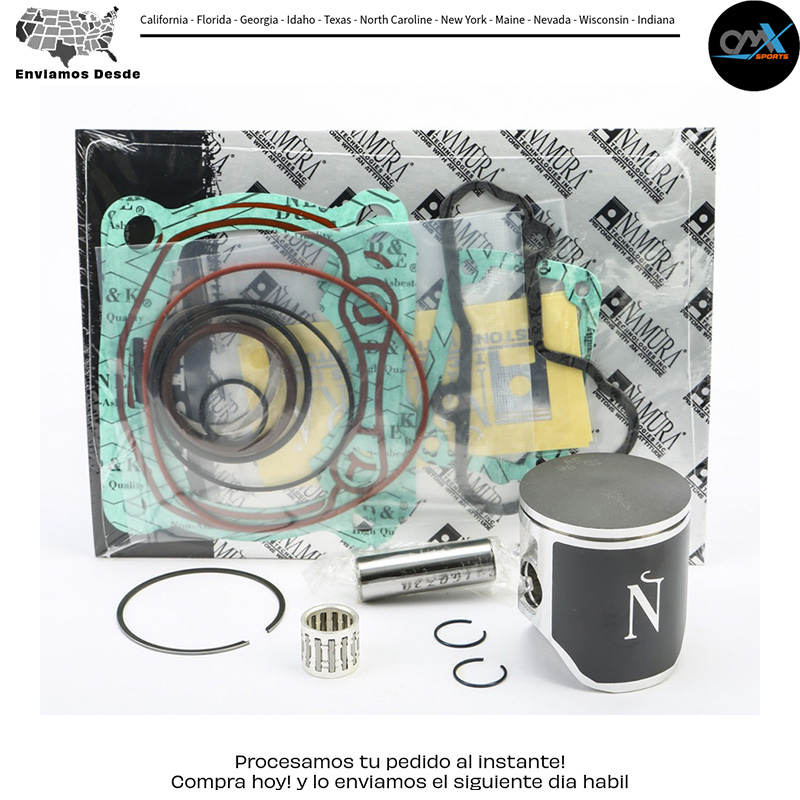 Top End & Piston NIKASIL CYL 53.96/+0.02 8.6:1 HUSQ