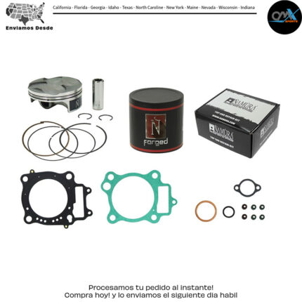 Top End & Piston FORGED NIKASIL CYL 77.97/+0.01 11:1  Honda CRF250R CRF250X 2004-2017