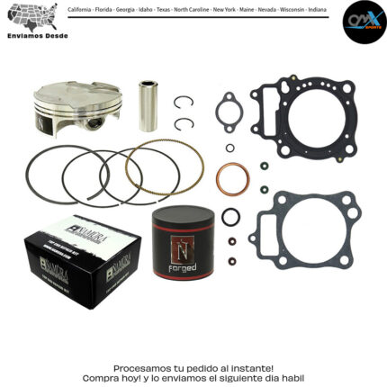 Top End & Piston FORGED NIKASIL CYL 76.78/+0.02 11:1  Honda CRF250R 2010-2013
