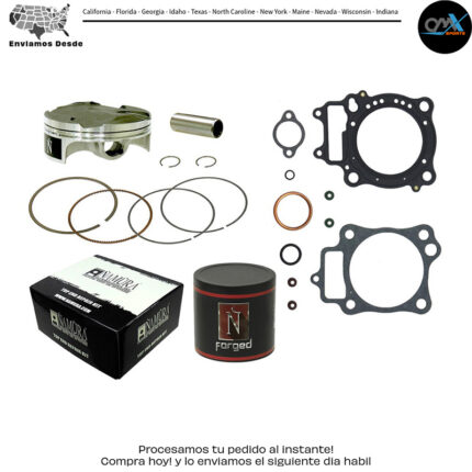 Top End & Piston FORGED NIKASIL CYL 76.78/+0.02 11:1  Honda CRF250R 2014-2015