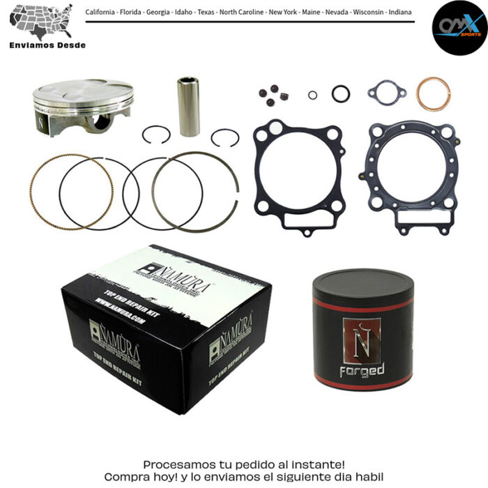 Top End & Piston FORGED NIKASIL CYL 95.99/+0.02 11:1  Honda CRF450R CRF450X 2005-2017