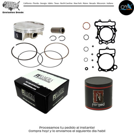 Top End & Piston FORGED 76.98/+0.02 11:1  Kawasaki KX250F 2015-2016