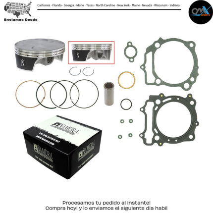 Top End & Piston FORGED 95.96/STD 11:1  Suzuki RM-Z450 2013-2021