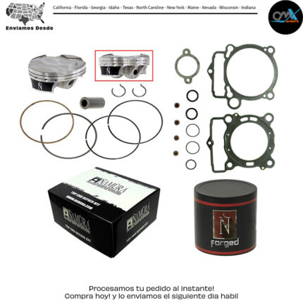 Top End & Piston FORGED 77.97/+0.01 11:1 HUSQ/KTM Husqvarna KTM FC 250 250 SX-F 250 XC-F 2016-2020