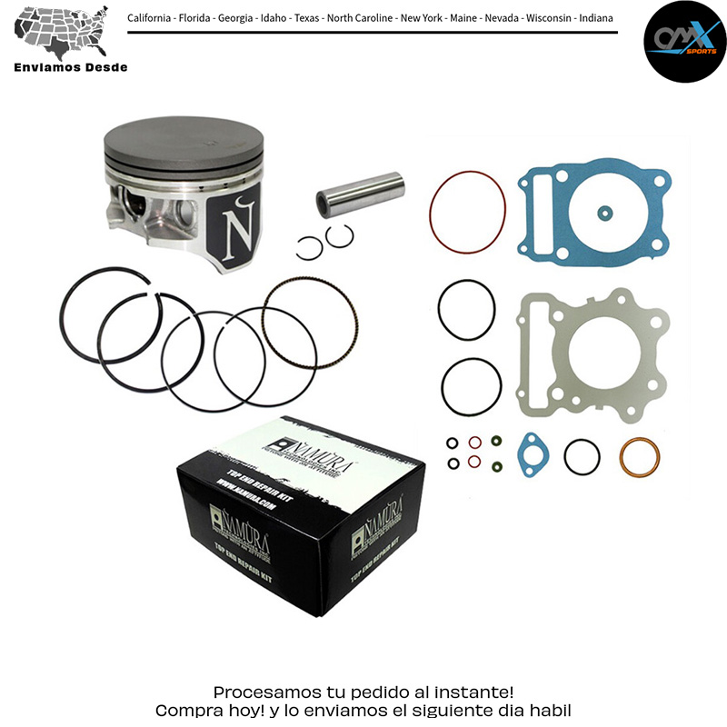 Top End & Piston 74.95/+1.00 11:1 Honda TRX300 Fourtrax TRX300FW Fourtrax 4X4 1988-2000