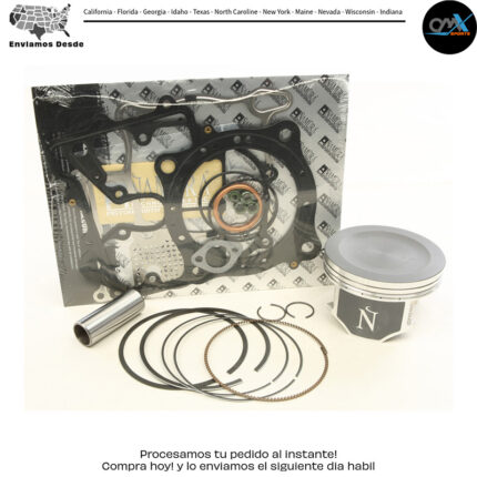 Top End & Piston 102.47/+0.50 11:1  Honda SXS700M2 Pioneer 700 Muv700 Big Red TRX680FA Rincon [IRS] 2006-2023