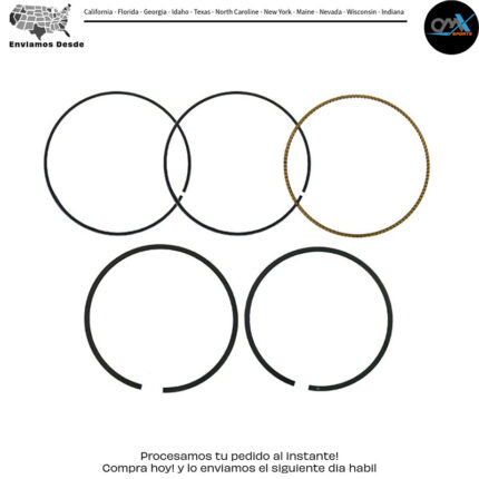 PISTON RINGS 102.47MM  FOR NAMURA PISTONS ONLY Honda SXS700M4 Pioneer 700-4 SXS700M2 Pioneer 700 Muv700 Big Red TRX680FA Rincon [IRS] TRX680FGA Rincon GPScape [IRS] SXS700M2D Pioneer 700 Deluxe SXS700M4D Pioneer 700-4 Deluxe SXS700M4DF Pioneer 700-4 Forest SXS700M2FP Pioneer 700 Forest 2006-2024