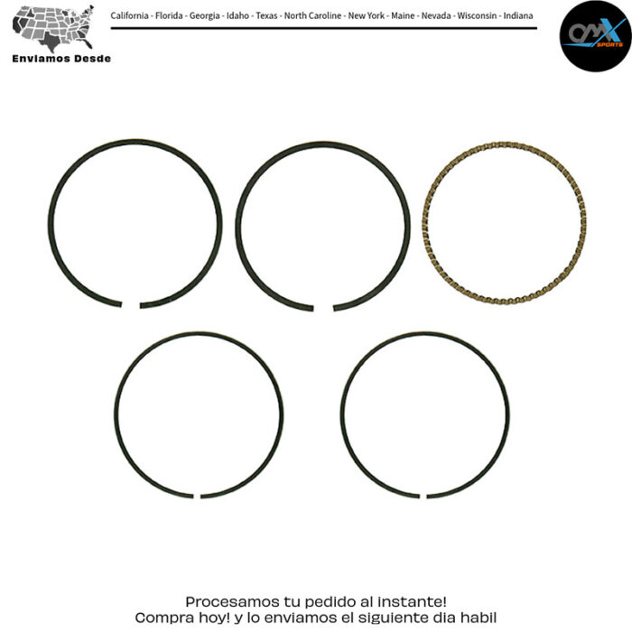 PISTON RINGS 65.97MM  FOR NAMURA PISTONS ONLY Honda XR200R XR200 ATC200X ATC200S ATC200M ATC200ES ATC185S ATC200 ATC200E ATC185 1980-2002