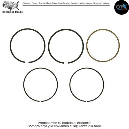 PISTON RINGS 67.47MM  FOR NAMURA PISTONS ONLY Honda ATC200X ATC200S ATC200M ATC200ES ATC185S ATC200 ATC200E ATC185 1980-1986