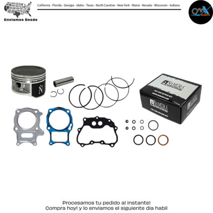 Top End & Piston 68.45/STD 11:1  Honda TRX250EX Sportrax TRX250TE Recon ES [SRA] TRX250TM Recon [SRA] TRX250X [SRA] 2001-2023