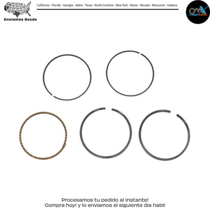 PISTON RINGS 46.97MM  FOR NAMURA PISTONS ONLY Honda TRX90X [SRA] TRX90EX Sportrax 2007-2023