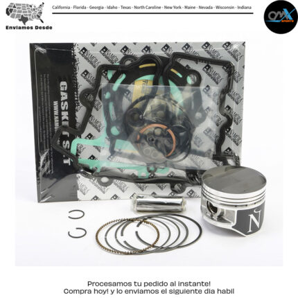 Top End & Piston 74.95/+1.00 11:1  Kawasaki KSF250 Mojave 1987-2003