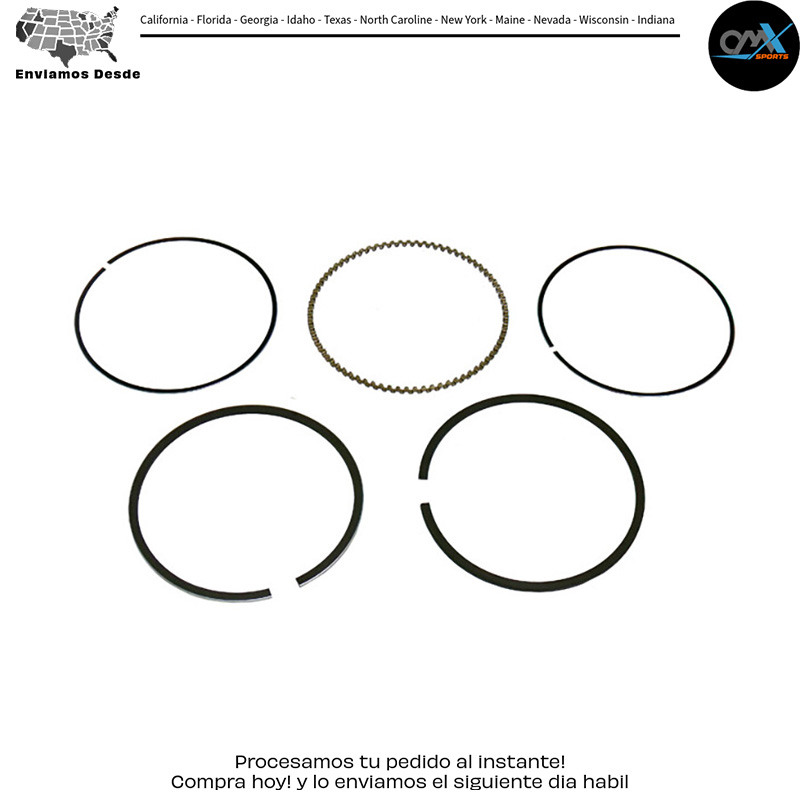PISTON RINGS 83.46MM FOR NAMURA PISTONS ONLY Kawasaki KAF 400 Mule SX 4X4 XC SE 2017-2019 Kawasaki KAF 400 Mule SX 4X4 XC 2017-2023 Kawasaki KAF 400 Mule SX 4X4 2017-2023 Kawasaki KAF 400 Mule SX 4X4 SE 2017-2022 Kawasaki KAF 400 Mule SX 2