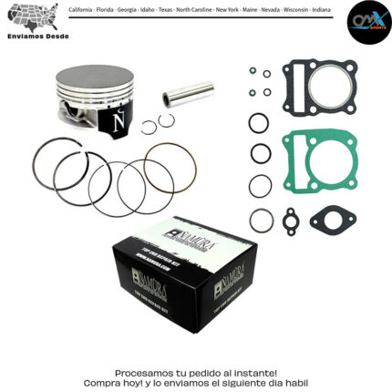 Top End & Piston 65.97/STD 11:1  Suzuki LT-F250 Ozark [SRA] Lt-Z250 QuadSport Z 2002-2014