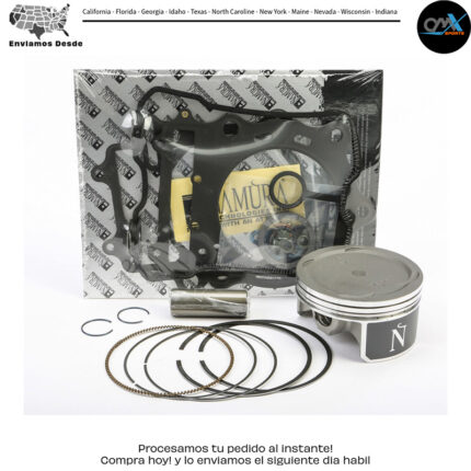 Top End & Piston 101.97/+0.01 11:1 AC/ Suzuki Lt-A700X KingQuad 4X4 [IRS] 2005-2007