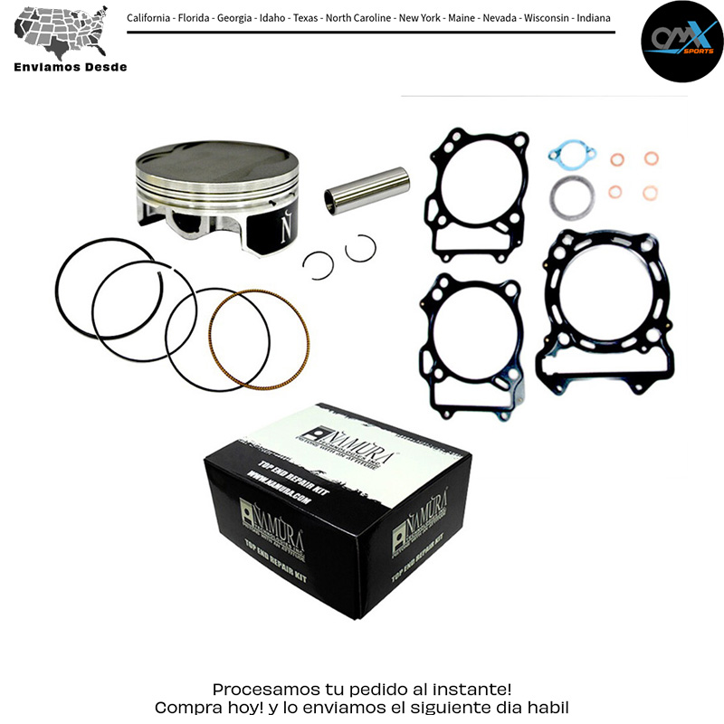 Top End & Piston BB HC NIKASIL CYL 93.96/+4.00 11:1 AC//SUZ Arctic Cat Kawasaki Suzuki 400 DVX KFX 400 KLX400R DR-Z400S DR-Z400SM DR-Z400E Non CA Model DR-Z400 Lt-Z400 QuadSport Z KLX400R CA MODEL KLX400R NON CA MODEL 2000-2019
