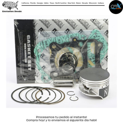 Top End & Piston 66.97/+1.00 11:1  Suzuki Lt-F250 QuadRunner [IRS] LT-4WD Quadrunner 250 [IRS] 1987-1994