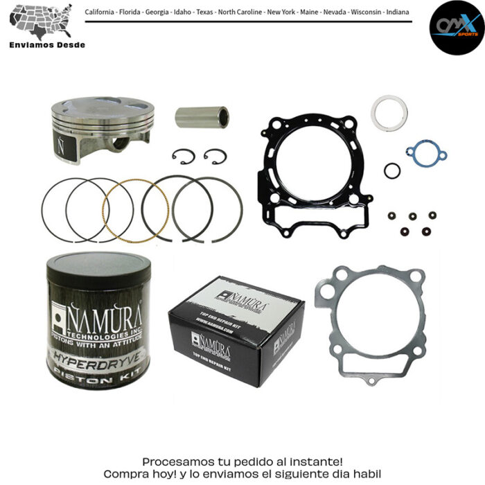 Top End & Piston HYPERDRYVE 94.96/+0.01 11.4:1  Yamaha YFZ450R YFZ450X 2009-2018