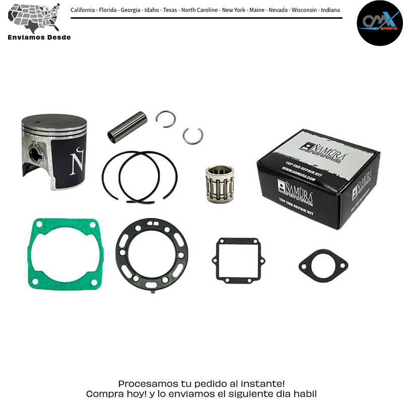 Top End & Piston TWO STROKE 82.94/STD Polaris Sport 400L 400L 2X4 400L 4X4 Trail Blazer 400 Scrambler 400 2X4 Scrambler 400 4X4 Xplorer 400L Xplorer 400 4X4 1994-2003 - Image 2