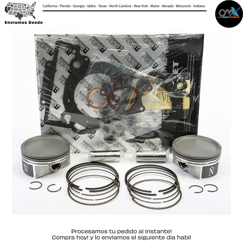 Top End & Piston 86.93/STD 11:1 Polaris Sportsman 850 SP Sportsman Touring 850 SP Scrambler XP 850 Scrambler XP 850 EPS Sportsman Touring 850 EPS Sportsman XP 850 EPS 2012-2018 - Image 2