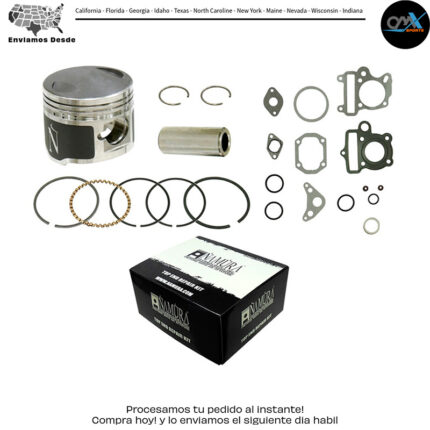 Top End & Piston 38.98/STD 11:1 /YAM Polaris Outlaw 50 Predator 50 2007-2018