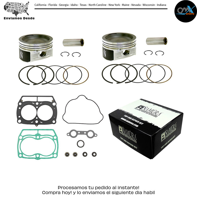 Top End & Piston 79.96/+0.01 11:1 Polaris Ranger Crew 800 4x4 RZR 800 RZR 800 S Sportsman Big Boss 6X6 800 Sportsman Touring 800 Sportsman X2 800 EFI Sportsman 800 EFI Ranger 800 6X6 Ranger 800 4x4 2005-2010