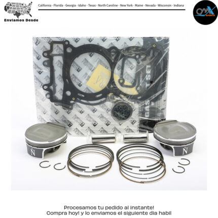 Top End & Piston TWIN CYLINDER 92.96/+0.01 10.6:1  Polaris RZR XP 900 RZR XP 900 LE 2011-2012