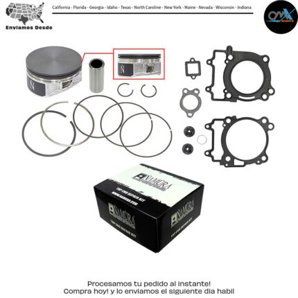 Top End & Piston 92.97/+0.01 11:1  Polaris Sportsman 450 HO ACE 500 Sportsman 450 HO EPS 2017-2019